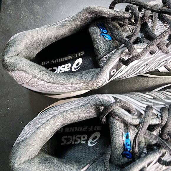 Men's Asics GT-2000 Sz 8 010938 Gray Mesh Casual Walking Running Shoes - Picture 9 of 12